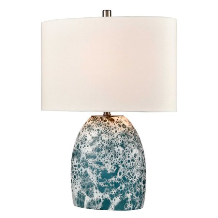 ELK HOME Offshore 22'' High 1-Light Table Lamp - Blue H0019-8552